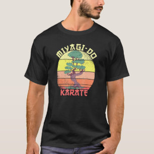 Miyagi Do Karate Bonsai Retro Vintag T-Shirt