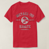 Miyagi Do Karate Kid Wax On Wax Off 5 T-Shirt (Design vorne)