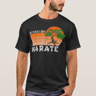 MiyagiDo Karate Funny Vintag Karate Bonsai Tree T-Shirt