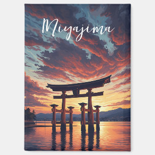 Miyajima Schwimmendes Torii Itsukushima-Schrein So Magnet