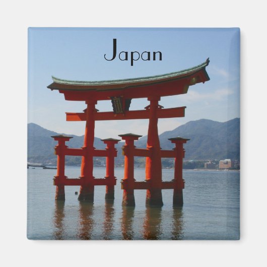 Miyajima torii japan magnet (Vorne)