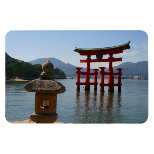 Miyajima torii magnet (Horizontal)