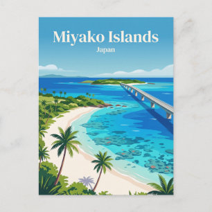 Miyako-Inseln Japan Postkarte