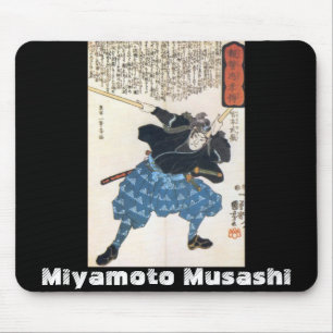 Miyamoto Musashi, das C. 1800's malt Mousepad