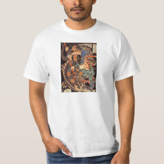 Miyamoto Musashi, das Wert-T - Shirt C. 1800's