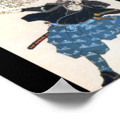 Miyamoto Musashi Painting c. 1800 Poster (Ecke)