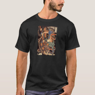Miyamoto Musashi Tinten-Malerei T-Shirt