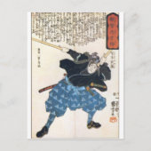 Miyamoto Musashi zwei Schwerter Postkarte (Vorderseite)