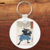 Miyamoto Musashi Zwei Schwerter Schlüsselanhänger (Vorderseite)