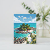 Miyazaki Japan Postkarte (Stehend Vorderseite)