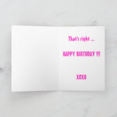 Miz Baumwolle grüßt ihre Fans Karte (Innenseite)