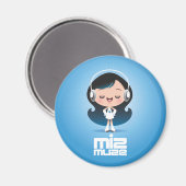 Miz Muze Magnet (Vorderseite/Rückseite)