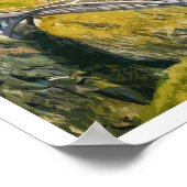 Mizen Head Cork Irland Retro Style Poster (Ecke)