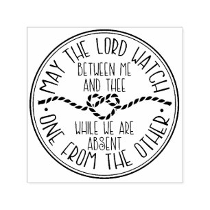 Mizpah   Moderne Briefmarke des Seifenrauchs Permastempel