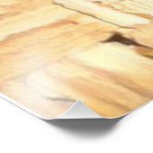 Mizrach mit Kotel die Western Wall Small Letters Fotodruck (Ecke)