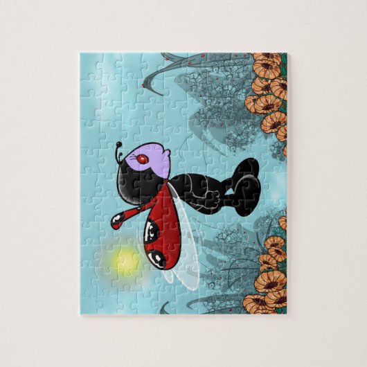 Mizz Ladybug Jigsaw Puzzle (Vertikal)