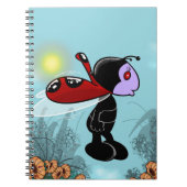 Mizz Ladybug Notizblock (Vorderseite)