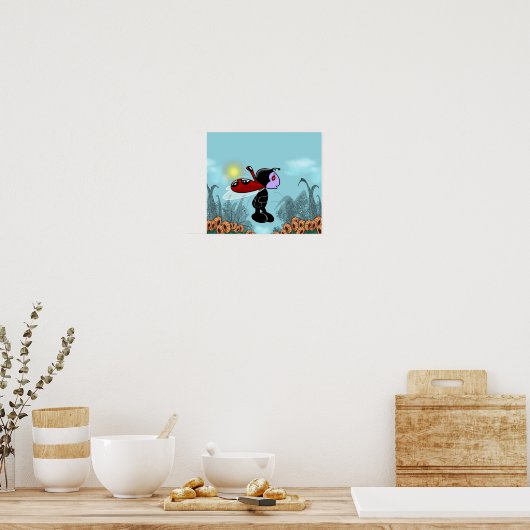 Mizz Ladybug Poster (Küche)