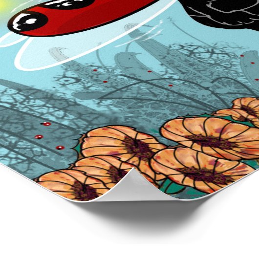Mizz Ladybug Poster (Ecke)