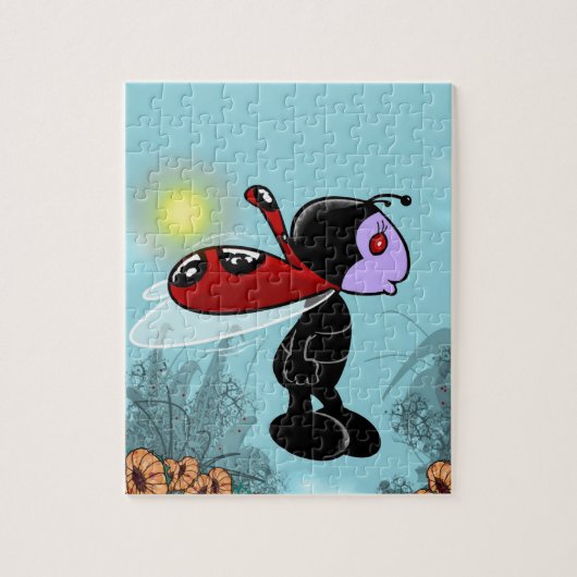 Mizz Ladybug Puzzle (Vertikal)