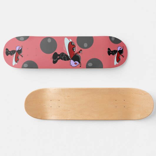Mizz Ladybug Skateboard (Horizontal)