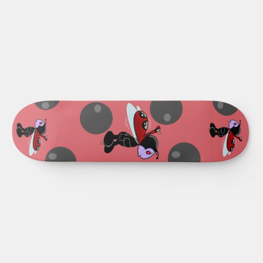 Mizz Ladybug Skateboard (Horizontal)