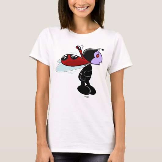 Mizz Ladybug T-Shirt (Vorderseite)