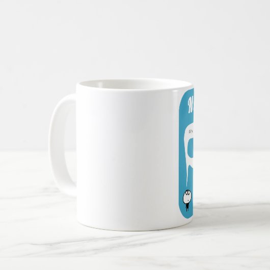 MJ1553 mahoney Joe nincompoop Kaffeetasse (Vorderseite Links)