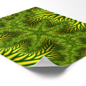 "MJ" Fraktal Art Poster (Ecke)