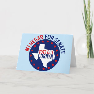 MJ Hegar for Senate Karte