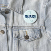 MJ Hegar für die Schaltfläche für den US-Senat Button (Beispiel)