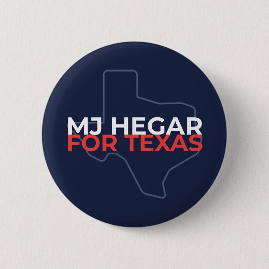MJ Hegar für die Schaltfläche für den US-Senat Button (Vorderseite)