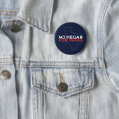 MJ Hegar für die Schaltfläche für den US-Senat Button (Beispiel)