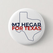 MJ Hegar für Texas Button (Vorderseite)