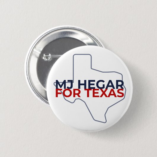 MJ Hegar für Texas Button (Vorne & Hinten)
