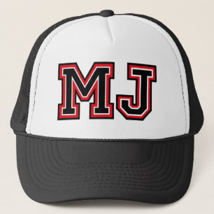 "Mj-" Monogramm Truckerkappe