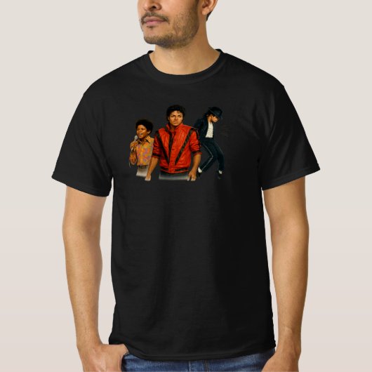MJ-Moonwalk billiejean T-Shirt (Vorderseite)