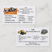 MJD handlicher Mann Visitenkarte (Vorne/Hinten)