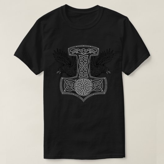 Mjlnir Odin Valhalla T-Shirt (Design vorne)