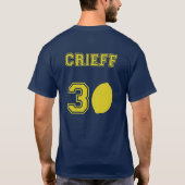 MJN Uni reisende Zitrone (Crieff) T-Shirt (Rückseite)