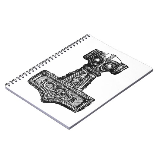 Mjolnir: Der Hammer des Thors Notizblock (Linke Seite)