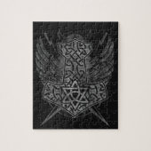 Mjolnir - der Hammer von Thor Puzzle (Vertikal)