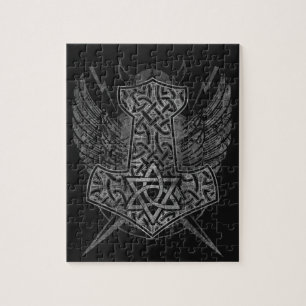 Mjolnir - der Hammer von Thor Puzzle