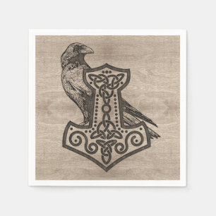 Mjolnir - der Hammer von Thor Serviette