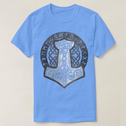 Mjolnir der Hammer von Thor T-Shirt (Design vorne)