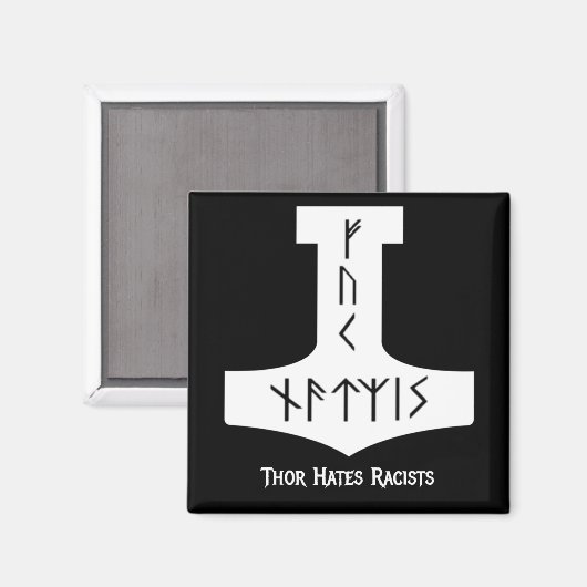 Mjolnir Magnet (Vorderseite/Rückseite)