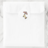 Mjolnir Runder Aufkleber (Tasche)