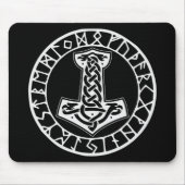 Mjölnir Thor’s Hammer 0022 #USAPatriotGraphics © Mousepad (Vorne)