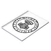 Mjölnir Thor’s Hammer 0033 #USAPatriotGraphics © Notizblock (Linke Seite)