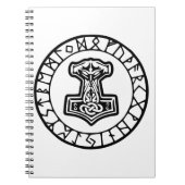 Mjölnir Thor’s Hammer 0033 #USAPatriotGraphics © Notizblock (Vorderseite)